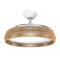 Taurus Polar lampowentylator podsufitowy 1x30 W biały-brązowy 942123000