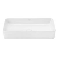 Uptrend Athena umywalka 61,5x34,5 cm prostokątna nablatowa biała TR41206U20
