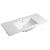 Uptrend Neva umywalka 100x46 cm meblowa prostokątna biały połysk UP4530-1000