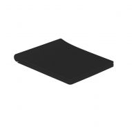 Vilarte by Dura First deska sedesowa wolnoopadająca czarna 004MS