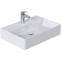 Vilarte by Dura Twins umywalka 60x42 cm prostokątna nablatowa biała 5871