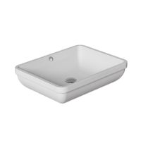 Vilarte by Dura umywalka 55,5x38 cm prostokątna podblatowa biała 5930