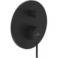 Villeroy & Boch Loop & Friends bateria wannowo-prysznicowa podtynkowa czarny mat TVS106353113K5