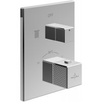Villeroy & Boch Mettlach bateria wannowo-prysznicowa podtynkowa termostatyczna chrom TVS12600300061