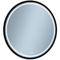 Venti Baltic lustro 70 cm okrągłe z matą grzewczą czarne