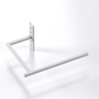 Kermi Niva N2L1 poręcz do grzejnika 24 cm biała ZC01160017