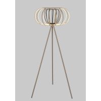 Aviano Salo lampa stojąca 1x48 W czarna-piaskowa 3033-113S