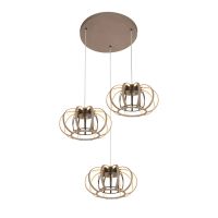 Aviano Salo lampa wisząca 45W czarna-piaskowa 5033-313