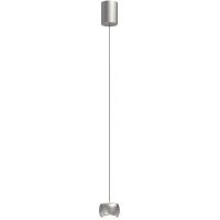 Aviano Quiberon lampa wisząca 1x8 W szampan-nikiel 6039-103