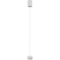 Aviano Quiberon lampa wisząca 1x8 W biała 6039-108