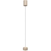 Aviano Quiberon lampa wisząca 1x8 W piaskowa 6039-113