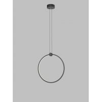 Aviano Circola lampa wisząca 1x36 W czarna 6218-0110