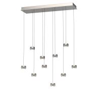 Aviano Quiberon lampa wisząca 55 W szampan-nikiel 7039-1003