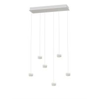 Aviano Quiberon lampa wisząca 33 W biała 7039-608