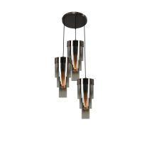 Aviano Grans lampa wisząca czarna-chrom 9211-0310