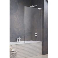 Radaway Modo SL White PNJ II parawan nawannowy 50 cm 1-częściowy biały połysk/szkło przezroczyste 10316050-04-01R