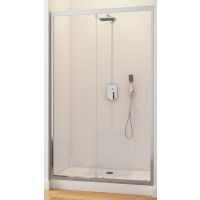 Actima Seria 201 drzwi prysznicowe 120 cm chrom błyszczący/szkło przezroczyste KAAC.1805.1200.LP/N