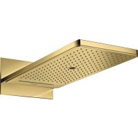 Axor ShowerSolutions deszczownica 25,8x58 cm prostokątna złoty optyczny polerowany 35283990