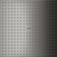 Axor ShowerSolutions deszczownica 30x30 cm kwadratowa czarny chrom polerowany 35317330