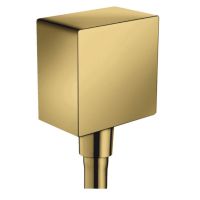 Axor ShowerSolutions przyłącze kątowe węża FixFit Square złoty optyczny polerowany 36732990