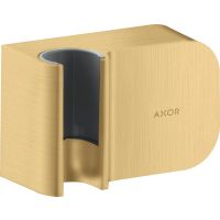 Axor One przyłącze kątowe z uchwytem Porter złoty optyczny szczotkowany 45723250