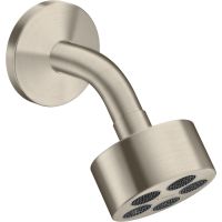 Axor One deszczownica z ramieniem 7,3x7,3 cm okrągła nikiel szczotkowany 48490820
