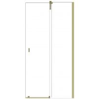 Besco Vayo Gold ścianka prysznicowa walk-in 130 cm złoty połysk/szkło przezroczyste VYG-130-200C