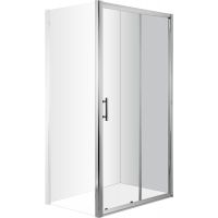 Deante Cynia drzwi prysznicowe 140 cm chrom/szkło przezroczyste KTC014P