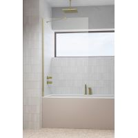 Radaway Modo New Gold PNJ II parawan nawannowy 90 cm 1-częściowy złoty szczotkowany/szkło przezroczyste 10006090-99-01