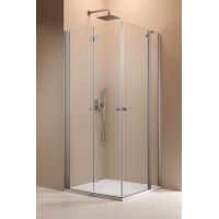 Radaway Nes Brushed Nickel H-KDD II drzwi prysznicowe 80 cm prawe nikiel szczotkowany/szkło przezroczyste 10016080-91-01R