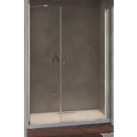 Radaway Nes DWS drzwi prysznicowe 140 cm wnękowe prawe chrom/szkło przezroczyste 10028140-01-01R