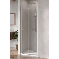 Radaway Nes DWB drzwi prysznicowe 80 cm prawe chrom/szkło przezroczyste 10029080-01-01R