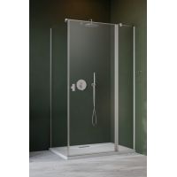 Radaway Nes Brushed Nickel KDJ II drzwi prysznicowe 100 cm prawe nikiel szczotkowany/szkło przezroczyste 10032100-91-01R