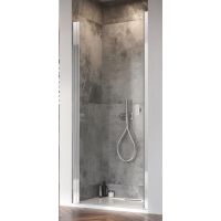 Radaway Nes 8 DWJ I drzwi prysznicowe 70 cm wnękowe lewe chrom/szkło przezroczyste 10076070-01-01L
