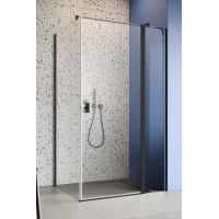 Radaway Nes 8 Black KDJ II drzwi prysznicowe 80 cm prawe czarny mat/szkło przezroczyste 10086080-54-01R