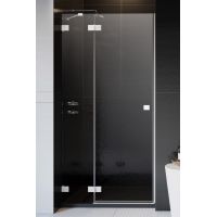 Radaway Essenza Pro DWJ drzwi prysznicowe 100 cm uchylne biały mat/szkło przezroczyste 10099100-04-01L