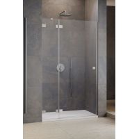 Radaway Essenza Pro Brushed Nickel DWJ drzwi prysznicowe 100 cm lewe nikiel szczotkowany/szkło przezroczyste 10099100-91-01L