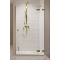 Radaway Essenza Pro Brushed Gold DWJ drzwi prysznicowe 110 cm uchylne złoty szczotkowany/szkło przezroczyste 10099110-99-01R