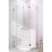 Radaway Essenza Pro PTJ komplet 2 ścianek prysznicowych do kabiny 80x90 cm szkło przezroczyste 10100400-01-01