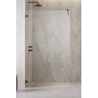 Radaway Essenza Pro Brushed Gunmetal Walk-In ścianka prysznicowa walk-in 90 cm gunmetal szczotkowany/szkło przezroczyste 10103090-92-01