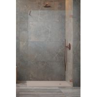 Radaway Essenza Pro Brushed Cooper Walk-In ścianka prysznicowa walk-in 140 cm miedź szczotkowany/szkło przezroczyste 10103140-93-01