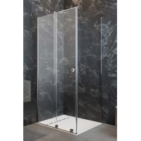 Radaway Furo KDJ RH drzwi prysznicowe 44,2 cm lewe chrom/szkło przezroczyste 10104442-01-01LU