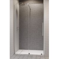Radaway Furo DWJ drzwi prysznicowe 100 cm wnękowe lewe chrom/szkło przezroczyste 10107522-01-01L/10110480-01-01
