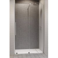 Radaway Furo DWJ drzwi prysznicowe 140 cm prawe wnękowe chrom połysk/szkło przezroczyste 10107722-01-01R/10110680-01-01