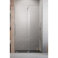 Radaway Furo Brushed Nickel DWJ drzwi prysznicowe 72,2 cm wnękowe prawe miedź szczotkowana/szkło przezroczyste 10107722-91-01R