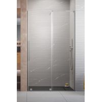 Radaway Furo SL DWJ drzwi prysznicowe 47,2 cm lewe nikiel szczotkowany/szkło przezroczyste 10307472-91-01L