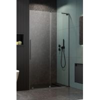 Radaway Furo SL Brushed Gunmetal DWJ drzwi prysznicowe 52,2 cm rozsuwane gunmetal szczotkowany/szkło przezroczyste 10307522-92-01R