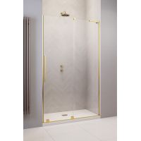 Radaway Furo SL Gold DWJ drzwi prysznicowe 120 cm wnękowe prawe złoty połysk/szkło przezroczyste 10307622-09-01R/10110580-01-01