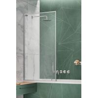 Radaway Modo F SL PNJ II parawan nawannowy 80 cm 1-częściowy chrom połysk/szkło przezroczyste 10406080-01-01L