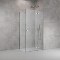 Radaway Almatea SE KDJ kabina prysznicowa 100x90 cm prostokątna chrom połysk/szkło przezroczyste 132143-01-01R